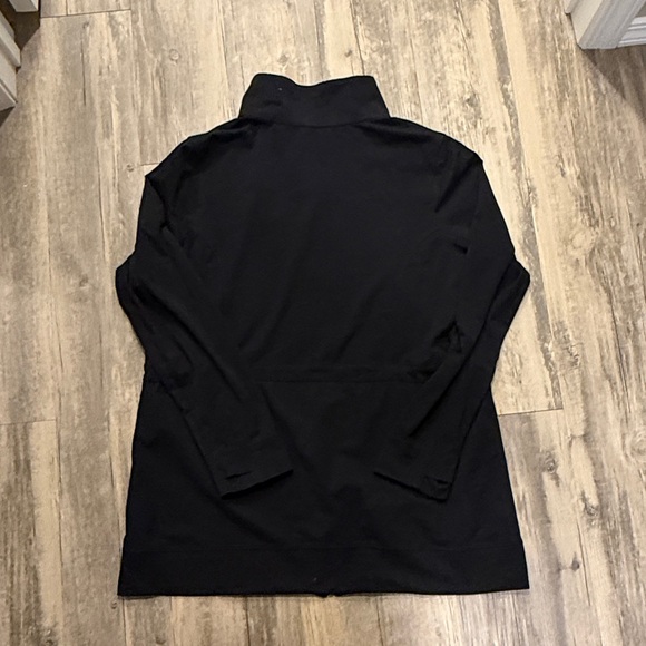 Coolibar Black Sun Protection Zip Up Jacket - Picture 4 of 4
